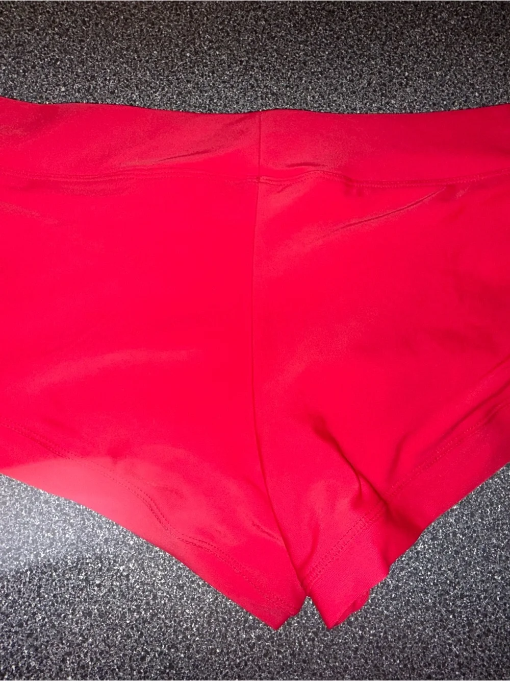 Kandi Kouture NWT! Red Dance Shorts Size Adult Medium
